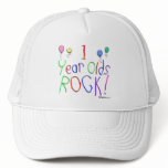 1 Year Olds Rock ! hats