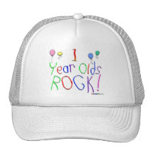 1 Year Olds Rock ! Hat