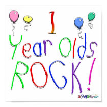 1 Year Olds Rock ! posters