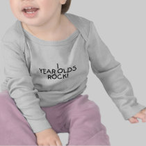 1 Year Olds Rock t-shirts