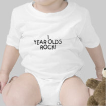 1 Year Olds Rock t-shirts
