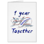1 Year Together Cards