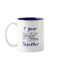 1 Year Together Mugs