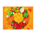 1ai fall harvest wreath postcard