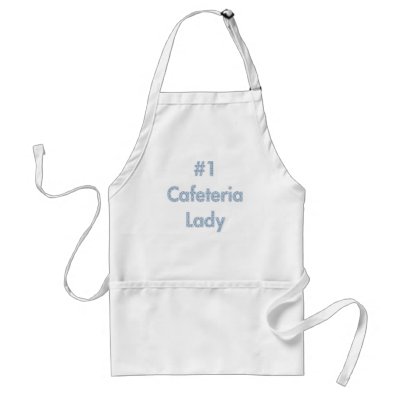 #1Cafeteria Lady Apron by KELLBELL535