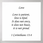 1corinthians13-4 ~ Love posters
