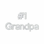 #1Grandpa Embroidered Golf Shirt embroidered shirts
