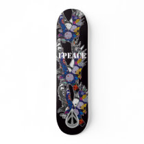 1PEACE "eagleknight blk Skateboard Decks