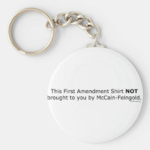 1st Amendment NOT Brought by McCain/Feingold Keychain