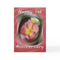 1st Anniversary Card