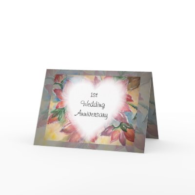 1st anniversary card by isabelalfarrobinha