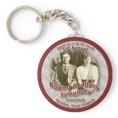 1st Annual Bowed Psaltery Symphony Keychain by CinnamonPsaltery