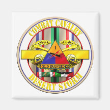 1st Armoured Division Desert Storm 19K Tanker Refrigerator Magnet