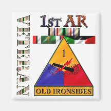 1st Armoured Division Desert Storm Veteran Fridge Magnets