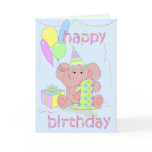 1st Birthday Elephant for Boys