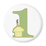 1st Birthday Fridge Magnets