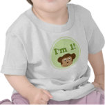 1st Birthday Monkey t-shirts
