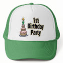 1st birthday party hat