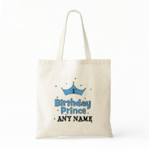 1st Birthday Prince Canvas Bags