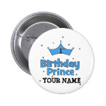 1st Birthday Prince Button