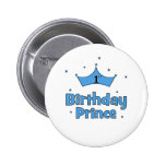 1st Birthday Prince Buttons