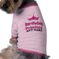1st Birthday Princess!  with pink crown