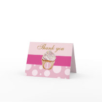 1st Birthday Thank You card