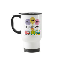 1st Birthday Train Birthday Coffee Mugs