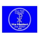 1st CATHOLIC VP Postcard