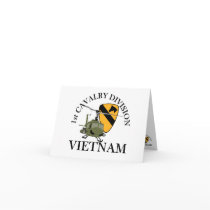 1st Cav Vietnam Vet Greeting Card
