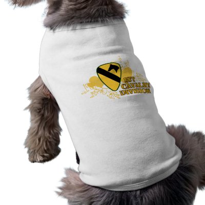 1st Cavalry Division Dog Clothing by militaryloveshop