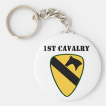 1st Cavalry Division Keychains