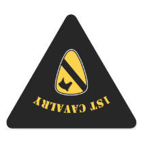 1st Cavalry Division Triangle Sticker