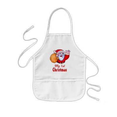 1st Christmas Apron by elenaind