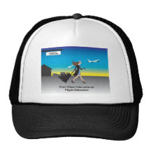 1st Class International Flight Attendant Trucker Hat