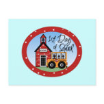 1st Day of School Tshirts and Gifts Postcards