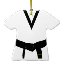 1st Degree Black Belt Uniform Ornament