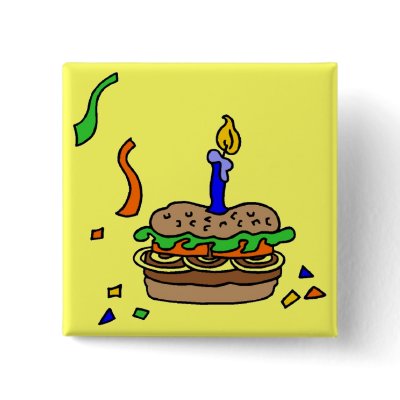 1st First Birthday Button by birthday_gifts