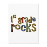 1st Grade Rocks First Post Cards