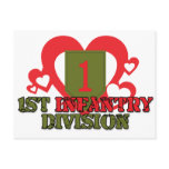 1st Infantry Division Postcards