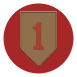 1st Infantry Division Stickers