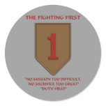 1st Infantry Division Sticker