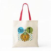 1st Lion Birthday Tshirts and Gifts Tote Bag