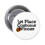 1st Place Costume Winner Pumpkin buttons