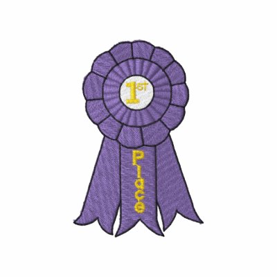 1st Place Ribbon Polo Shirt by ZazzleEmbroidery