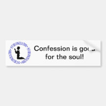1st Reconcilation - First Confession Bumper Sticker