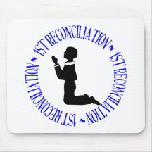 1st Reconcilation - First Confession Mouse Pads