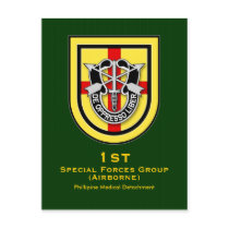 1st SFG-A 5 PI Med Det Postcard