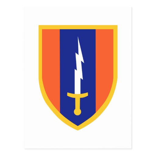 1st Signal Brigade Insignia Postcard | Zazzle