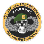 1st Special Forces Group Skull Sticker